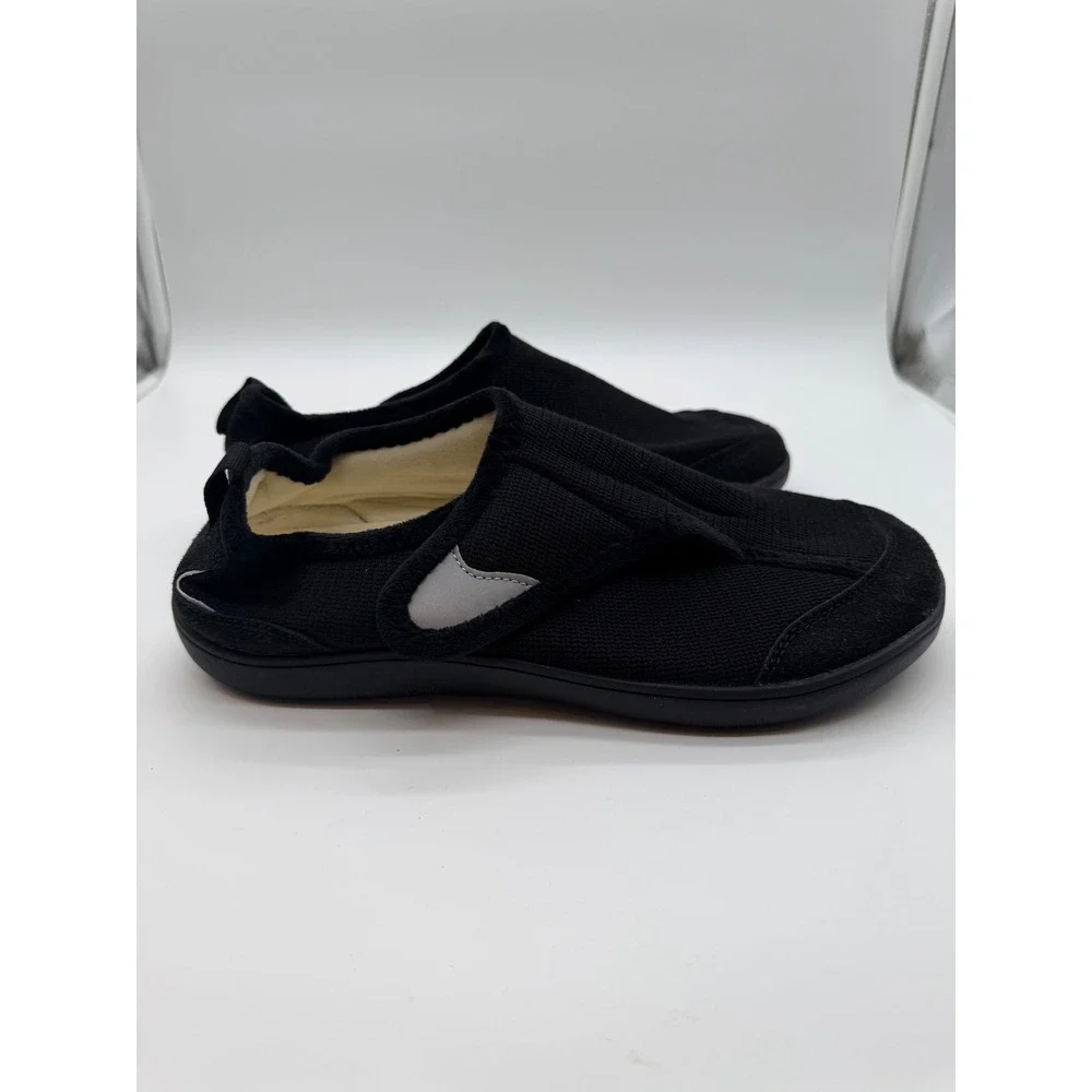 Slip on Shoes Mens Black Minimalist Wide Toe Box 10W